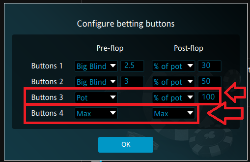 4 bet button skins