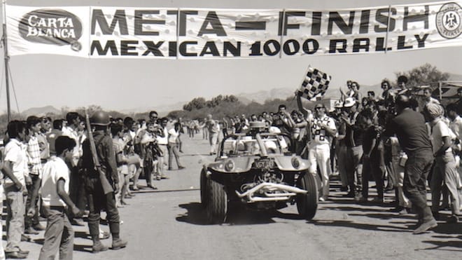 Baja 1000 finish line in 1968
