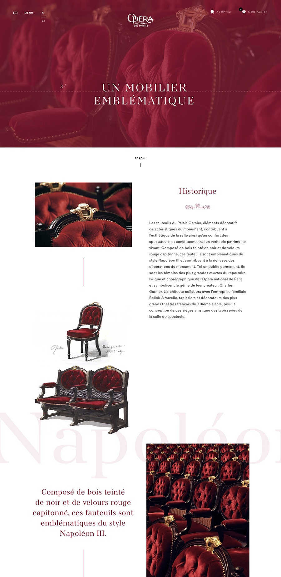 Page Mobilier