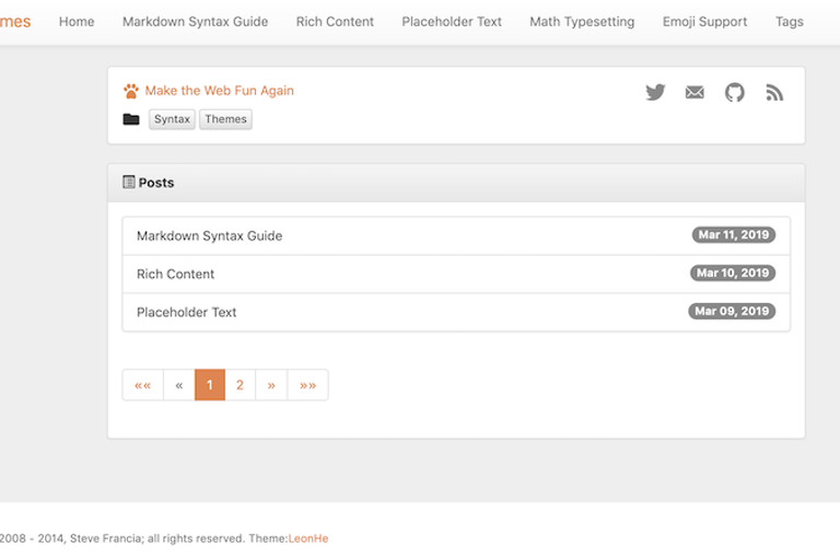 personal | Hugo Themes