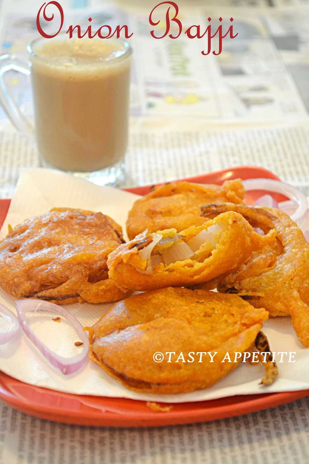 Onion Bajji Vengaya Bajji Tasty Appetite