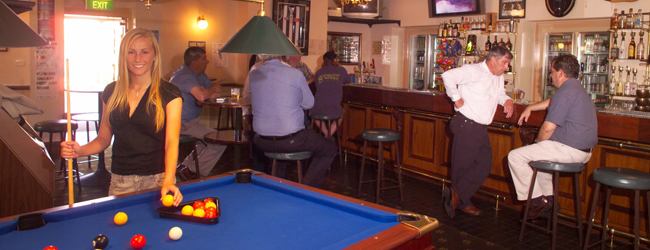 The Lucas Hotel bar