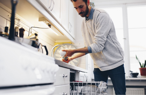 Kitchen cleaning 