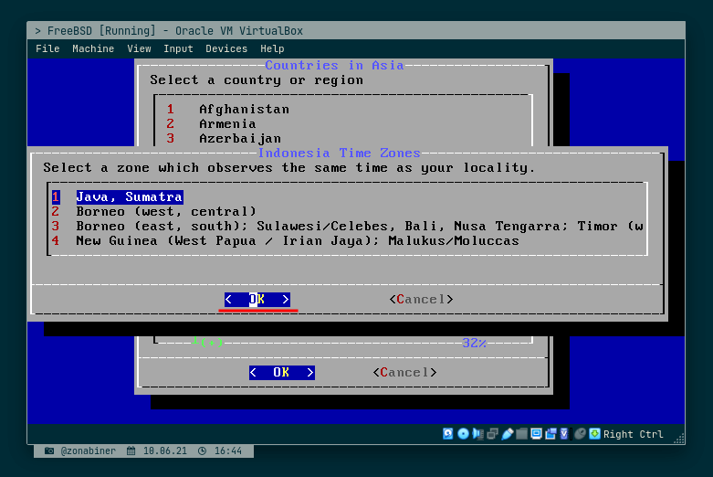 Select Local time Select Local time