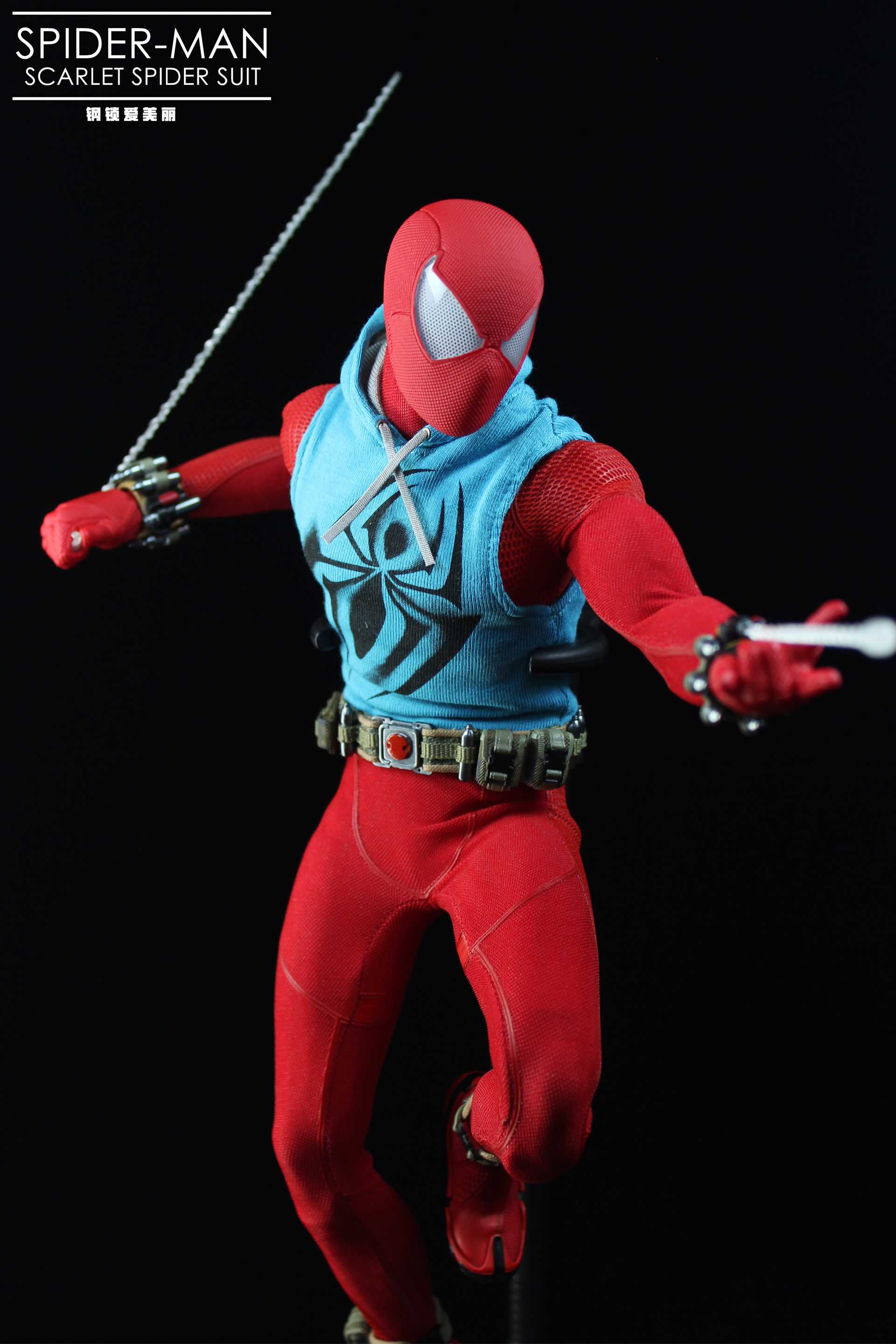 Spider-Man Video Game Masterpiece Scarlet Spider Suit