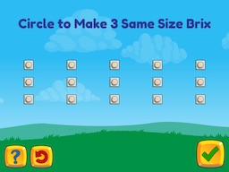 Add arrays of 1's up to 5x5 Math Game