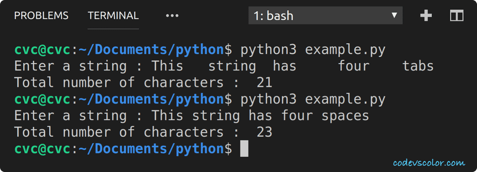 python count total characters in string python count total characters in string