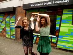 filming of the HTML music video