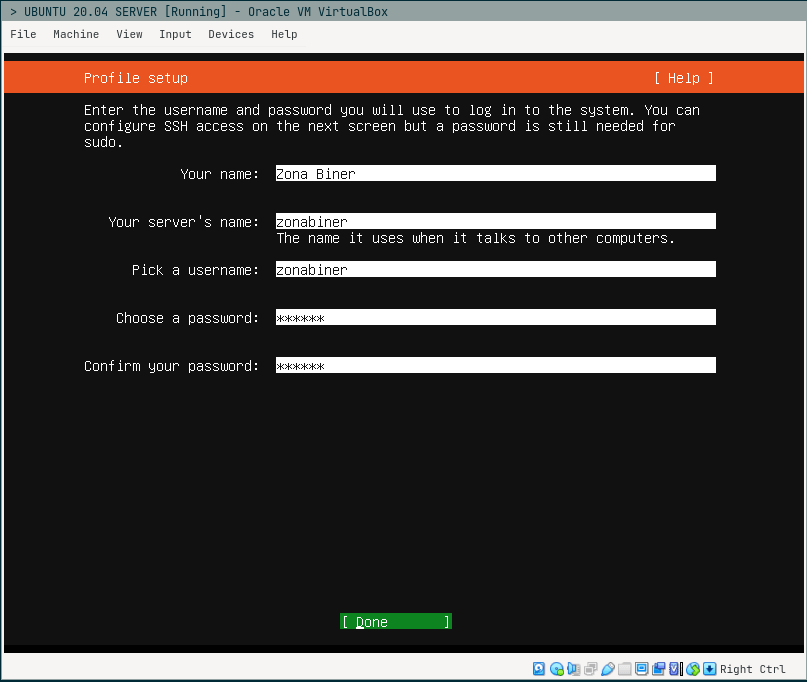Membuat user ubuntu server