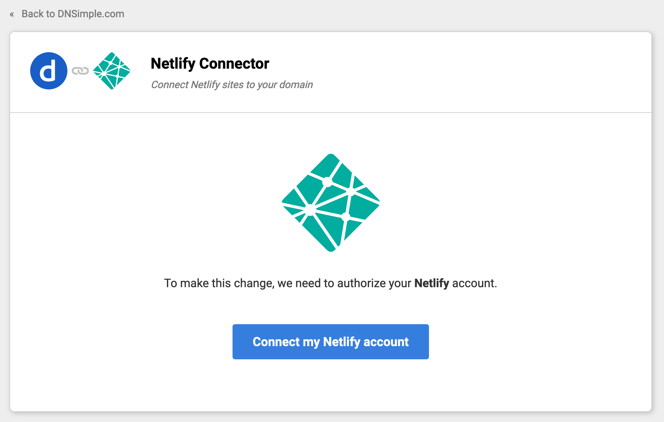 Authorize your Netlify account