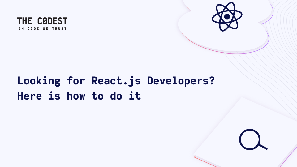 Hire React.js Developer  - Image