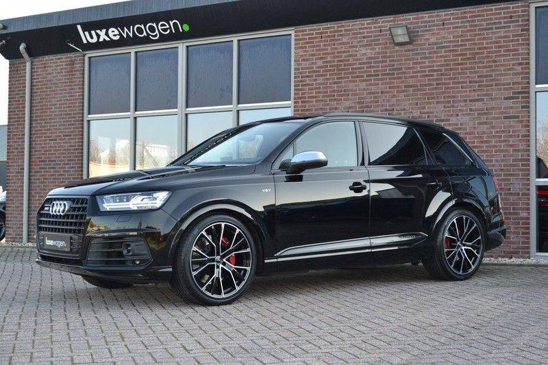 Audi SQ7 4.0 TDI 435pk quattro Pano Nachtz ACC HUD 4wielbest Ruitstiksel Luchtv 22inch Carbon afbeelding 5