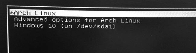 How to restore GRUB in Arch Linux