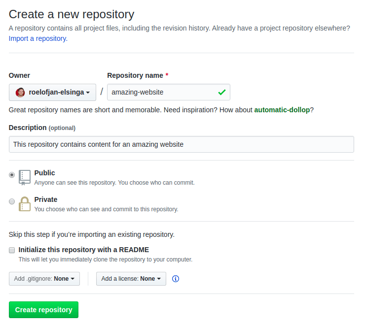 Tutorial How To Set Up And Automatically Deploy Your Website To Github Pages Roelof Jan Elsinga