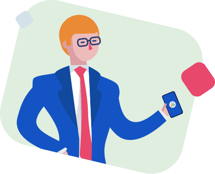 Man with mobile
