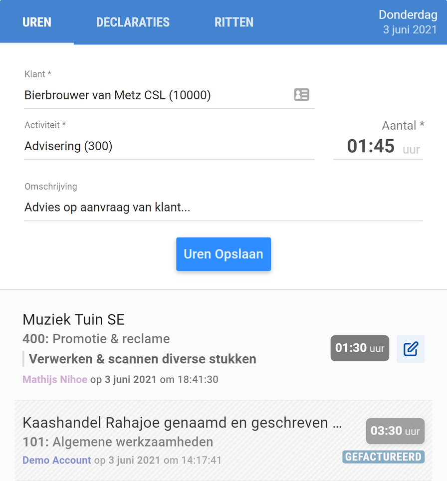 Planning omzetprognose