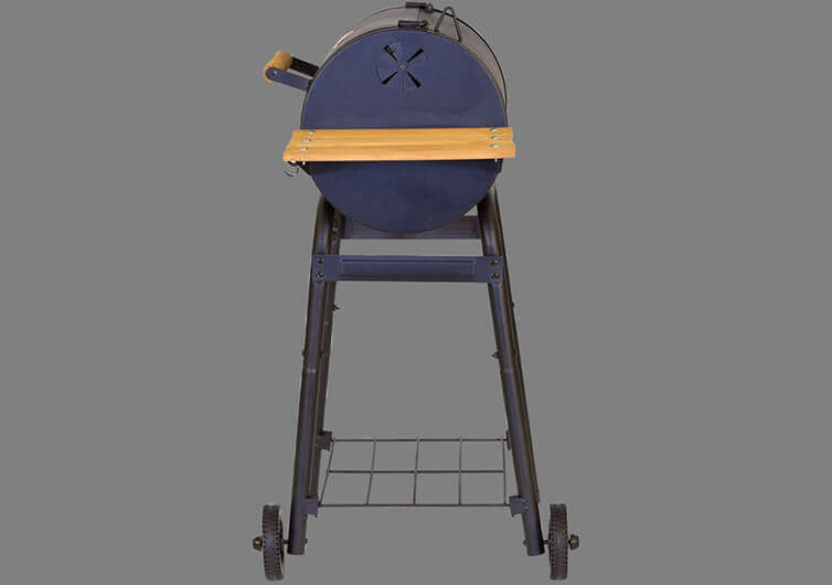 Char-Griller Patio Pro Charcoal Grill Side