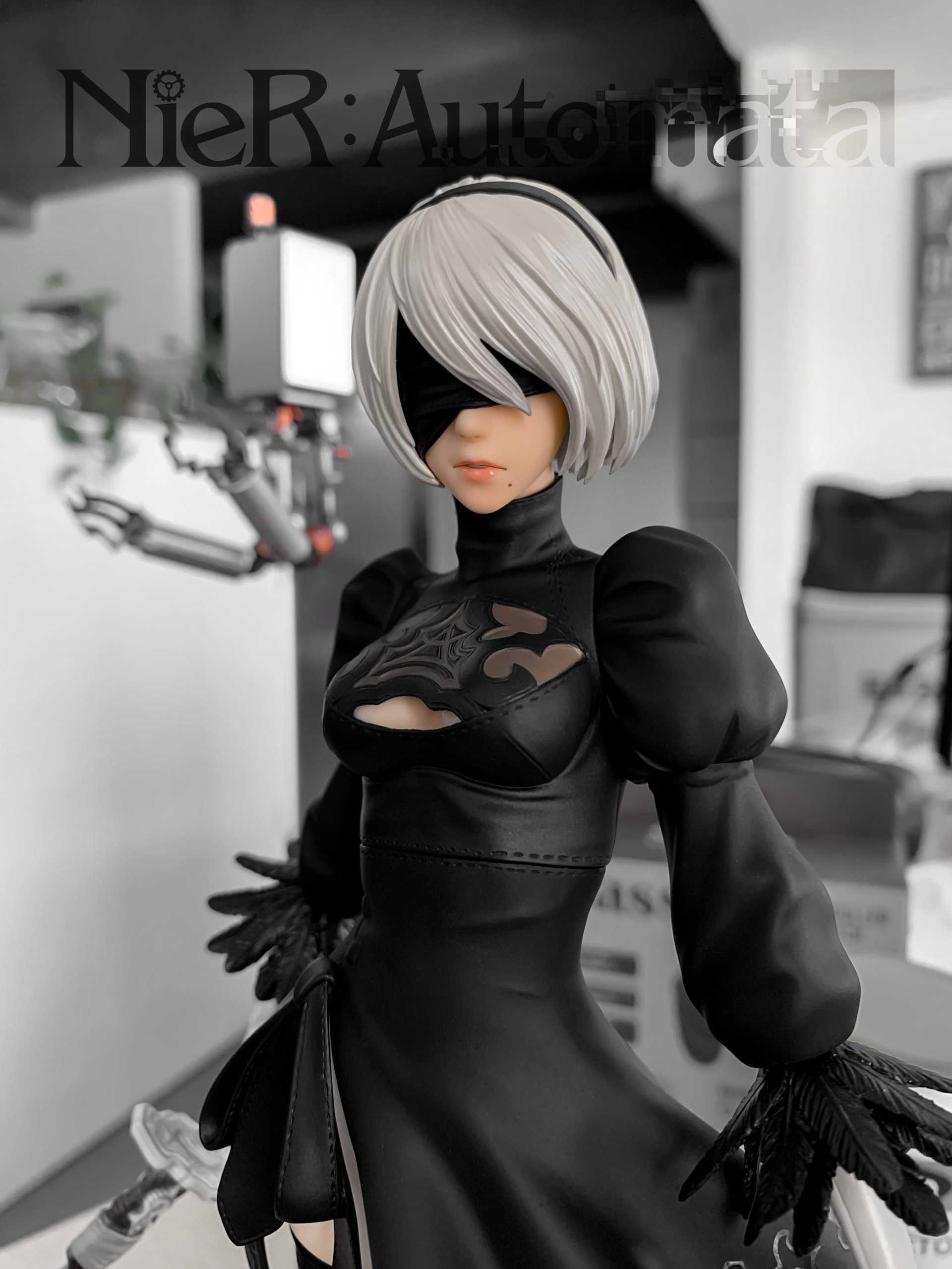 NieR 2B 1/7 Scale Figure Collection Display