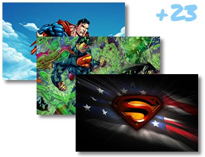 Superman Comics theme pack