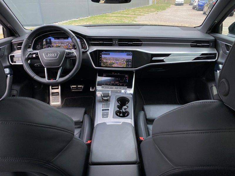 Audi A6 Avant 45TFSI 245pk S-line Black Optic Matrix-LED Pano ACC Virtual Camera Zetels+Memo Trekhaak 20-inch afbeelding 14