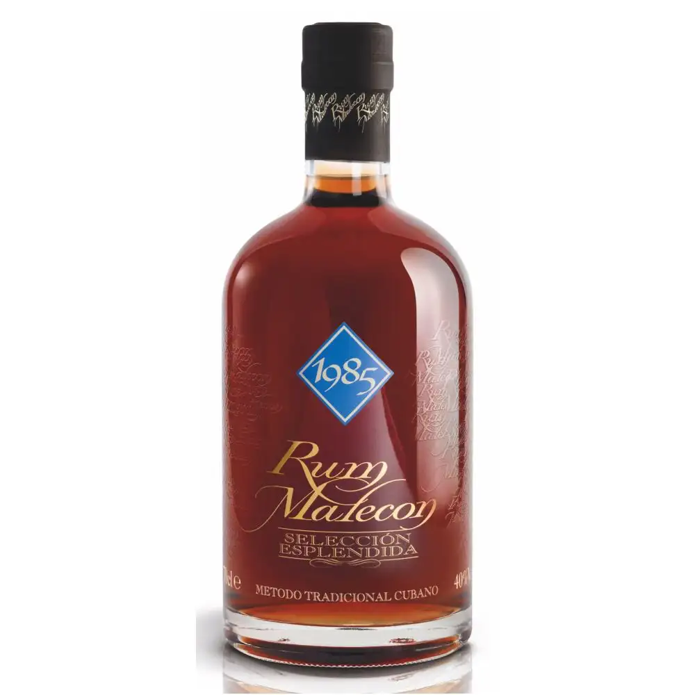 Image of the front of the bottle of the rum Seleccion Esplendida
