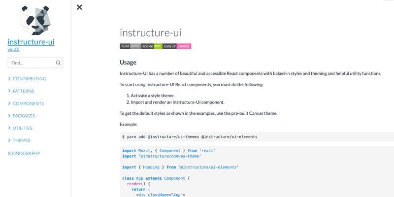 Instructure UI