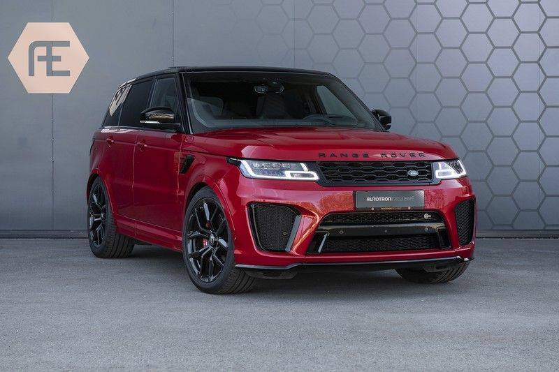 Land Rover Range Rover Sport SVR 5.0 V8 SC Meridian Reference Audio + Head Up + 360 Camera + Gekoelde/Verwarmde voorstoelen + Verwarmde  Achterbank + Carbon Motorkap Met Luchthappers + Ambianceverlichting afbeelding 6