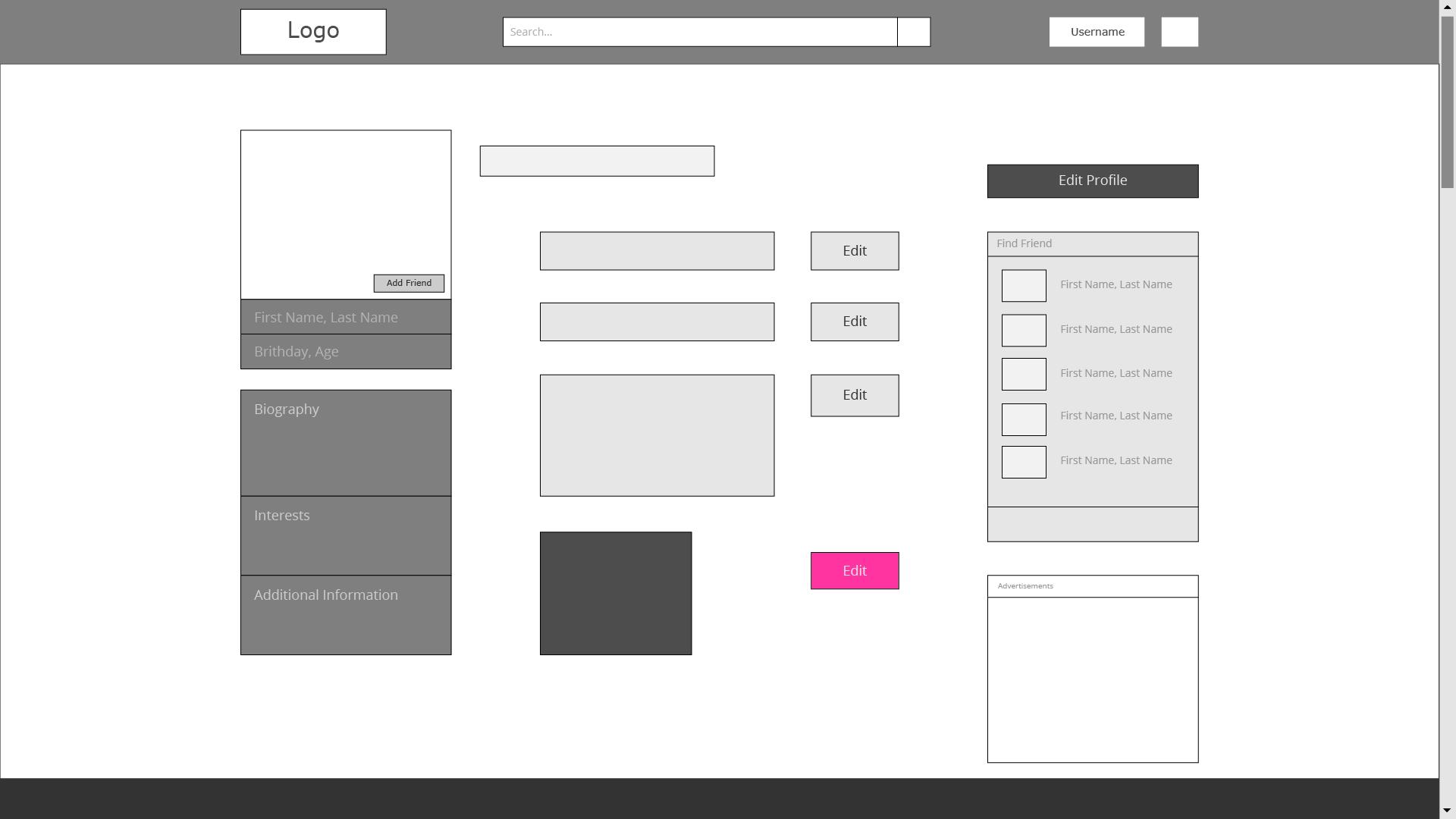 Sporterest Week 2 Wireframe 2