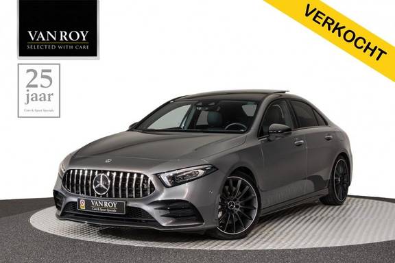 Mercedes-Benz A-Klasse Limousine A35 AMG 306pk 4Matic Panoramadak Nightpakket Schaalstoelen Multibeam Head-Up Widescreen Burmester AmbientLight SuperSportStuur ComandOnline Full-Led 19" Parktronic 360Camera Pdc