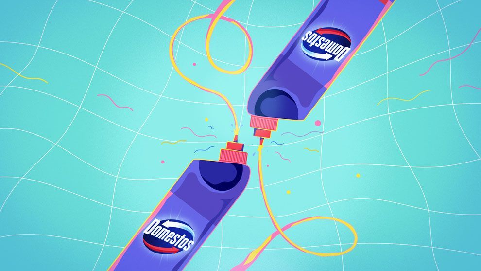 Domestos keeping your home clean