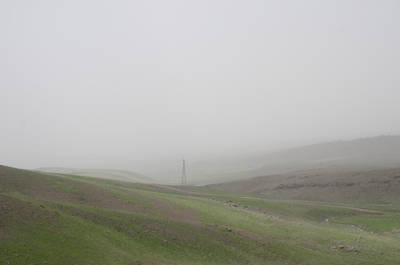 Das ist nicht etwa Nebel, sondern aufgewirbelter Dreck