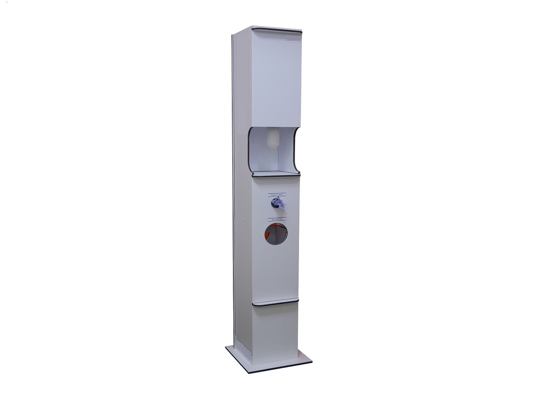 Safesite Slimline Coronavirus Hand Sanitiser Station
