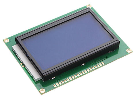 het ST7920 LCD display