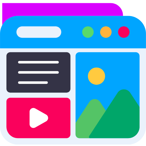 Webpage Icon Colorful 
