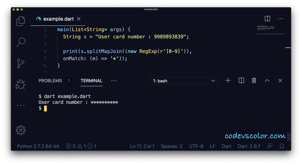 dart-string-splitmapjoin-examples-codevscolor