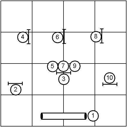 Course With Obstacle Numbers