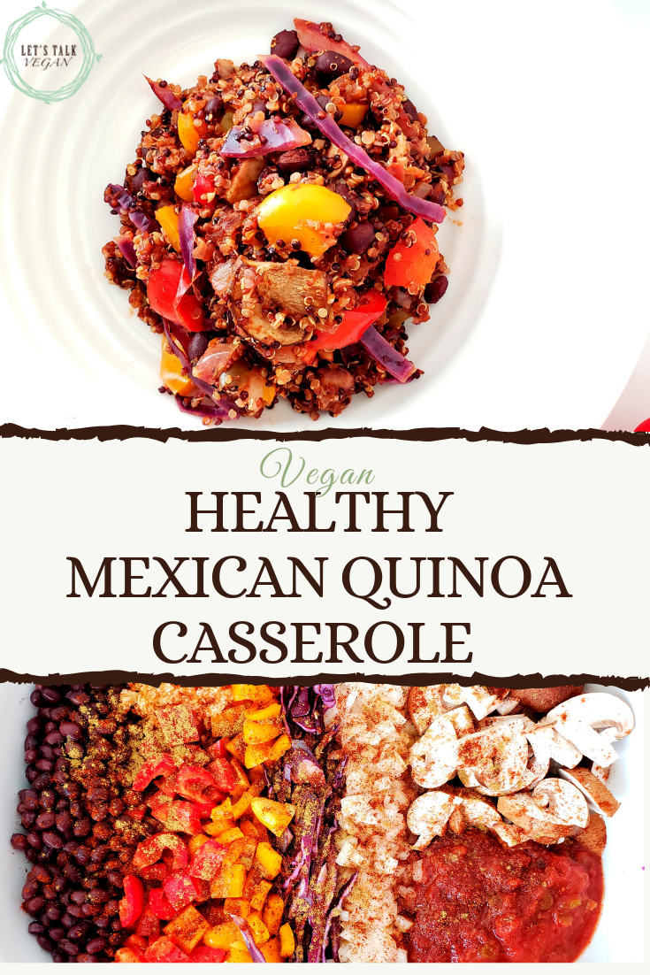 Mexican quinoa casserole