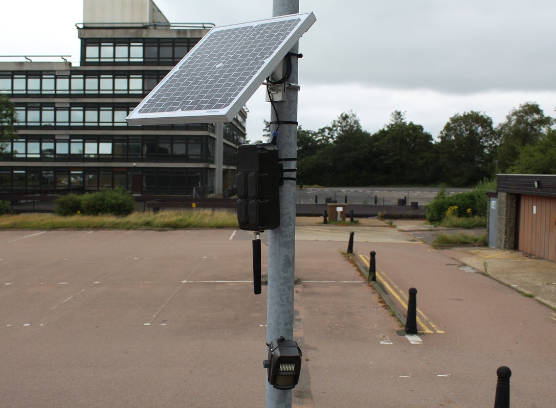 Battery CCTV and Alarm With Solar