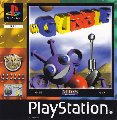 The box art for Gubble on the PlayStation