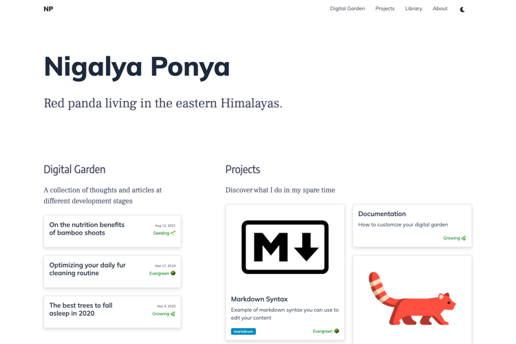 Hugo-Digital-Garden-Theme