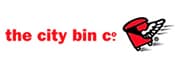 Grid logo city bin
