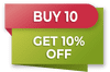 PROMOTION 'Buy 10 pieces and save 10%'