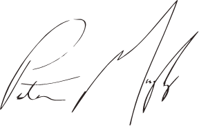 Peter's Signature