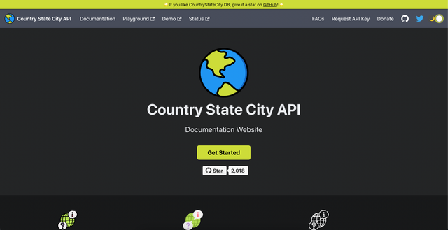 Country State City API