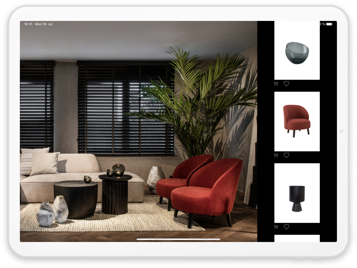 Colect Sales App Home and Interior