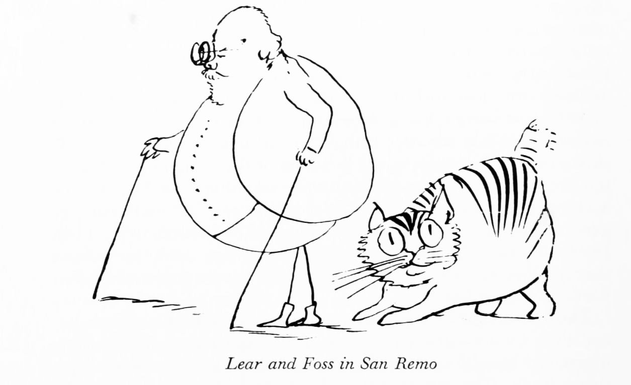 Lear and Foss in San Remo