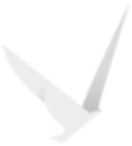 Image décorative - oiseau en papier