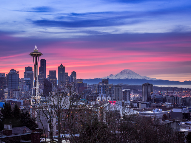 A view of the city of Seattle, Washington