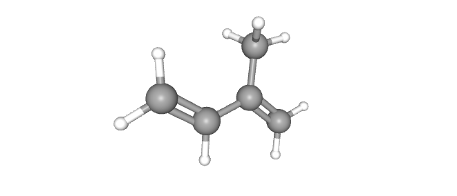 3D Diagram of Isoprene
