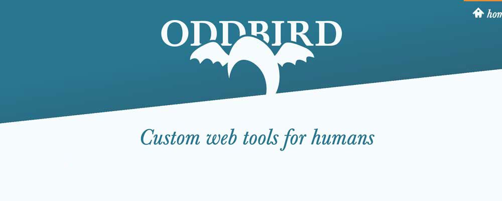 Early design concepts for OddBird's new site